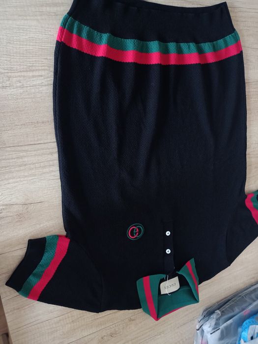 Koszulka Męska Polo Gucci Sweterkowa M