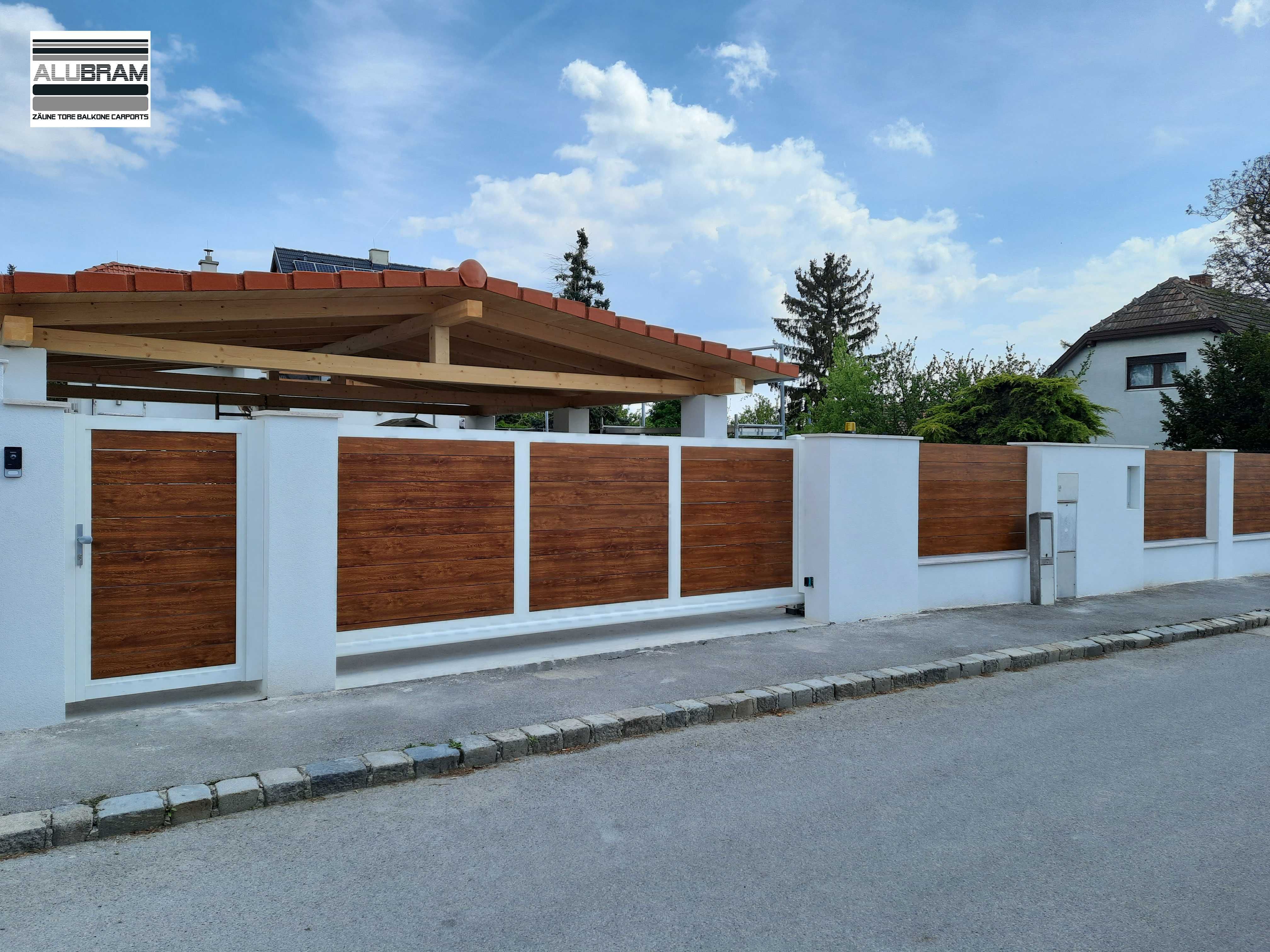 Ogrodzenia aluminiowe, bramy, furtki, balustrady, zadaszenia ALUBRAM