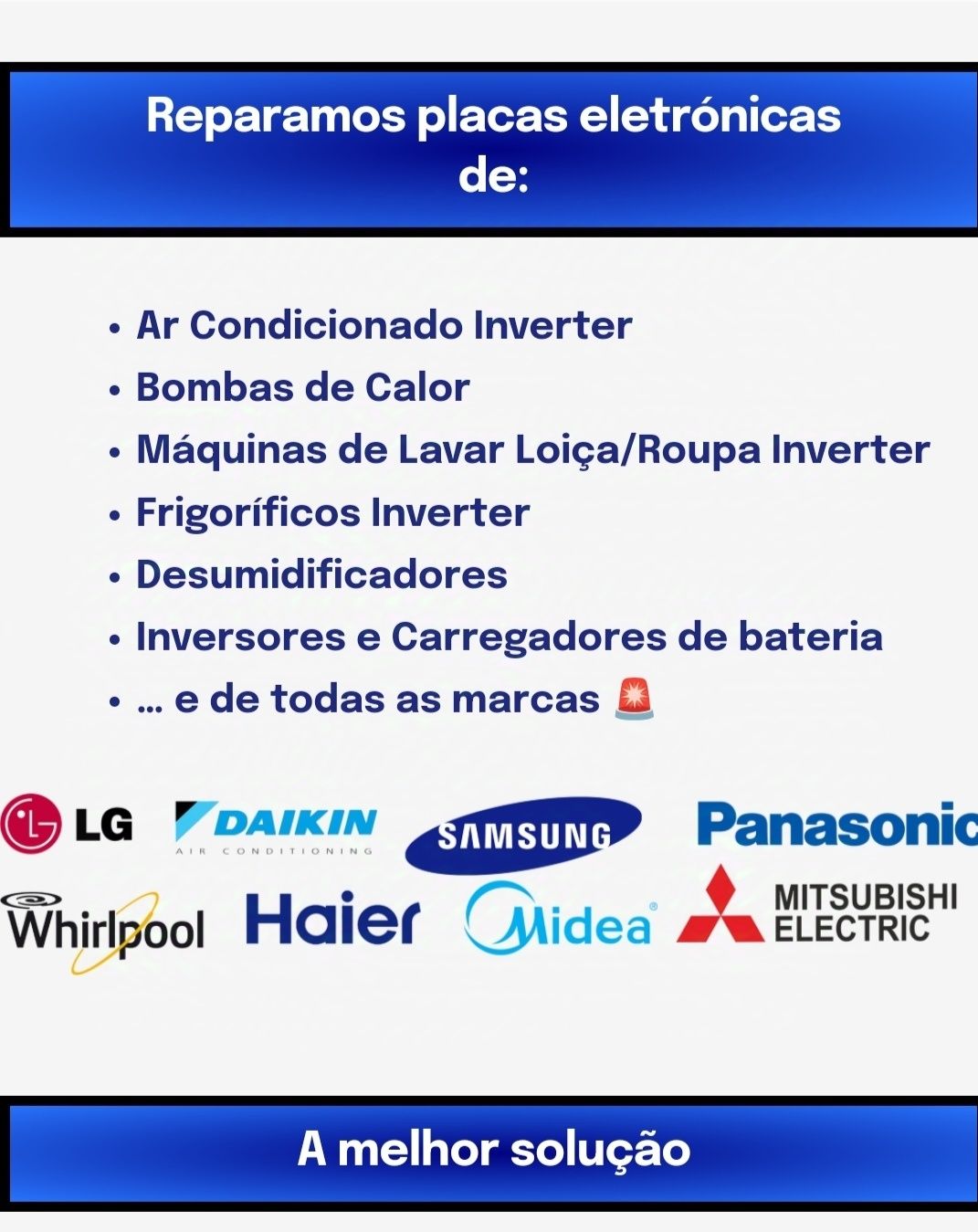 Placa Eletrónica de Frigorífico Americano (Reparação)