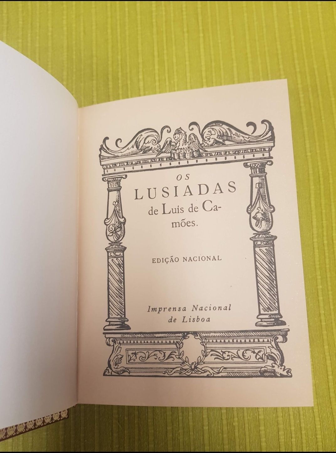 Os Lusíadas, Edição da Imprensa Nacional, Casa  da Moeda