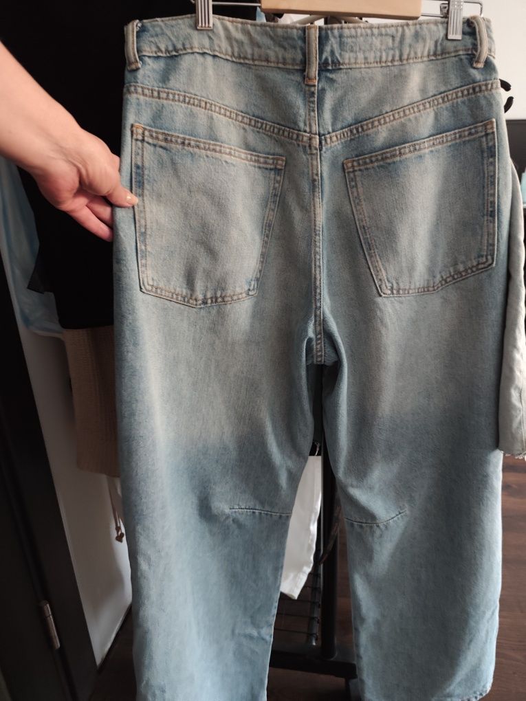 Джинси ZARA оверсайз