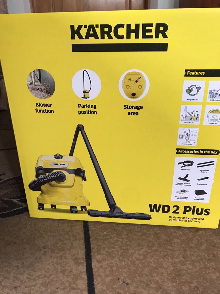 Пилосос Karcher WD 2 plus