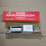Zaczep elektromagnetyczny do furtki.