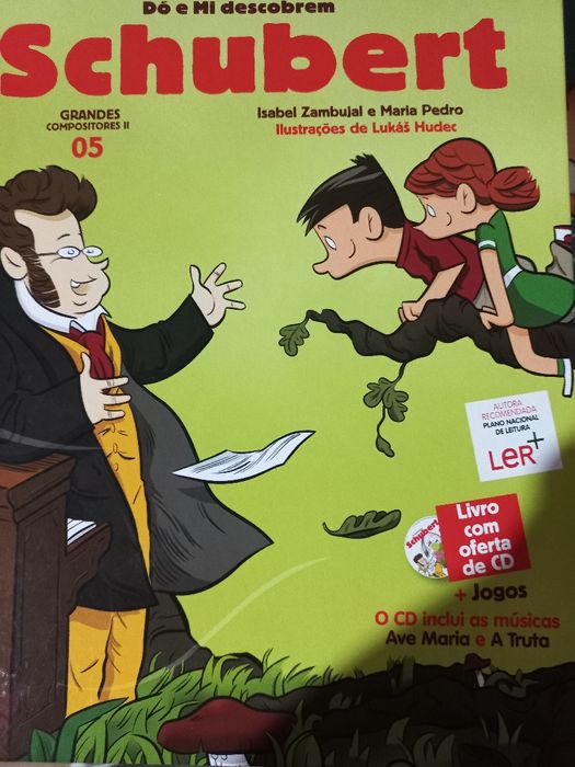 Livros sobre música com CDs.