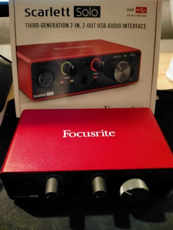 focusrite scaarlet solo 3gen