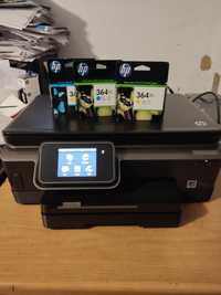 Impressora multifunções HP Photosmart 6510 com apenas 1500 impressões.