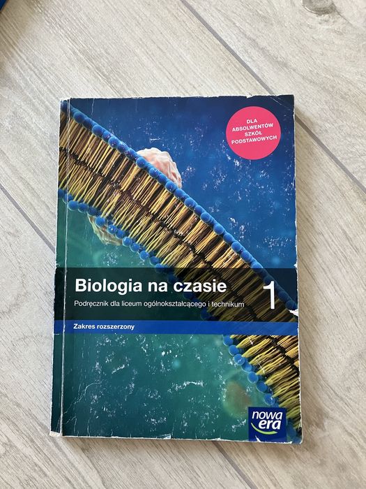 Biologia na czasie 1 - zakres rozszerzony NOWA ERA