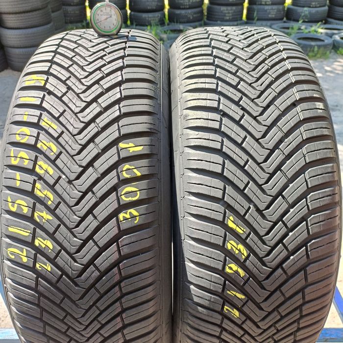 2 lub 4, 215/50r19 Continental AllseasonContact z 2021r 7.5mm jak nowe