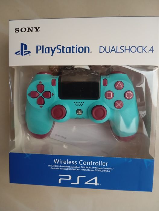 Джойстик для пс4 дуалшок бирюзовый геймпад для ps4