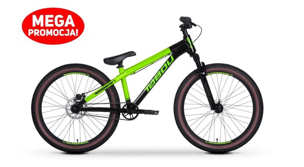 Rower Dirt MTB Tabou Tabspin Jr rama 12 cali koło 24 " Wyprzedaż!!!