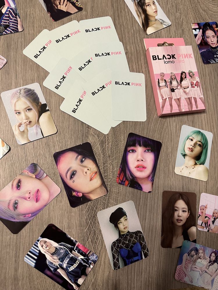 Ломо Картки BLACKPINK KPOP LOMO CARD карточки ломо карти блекпінк