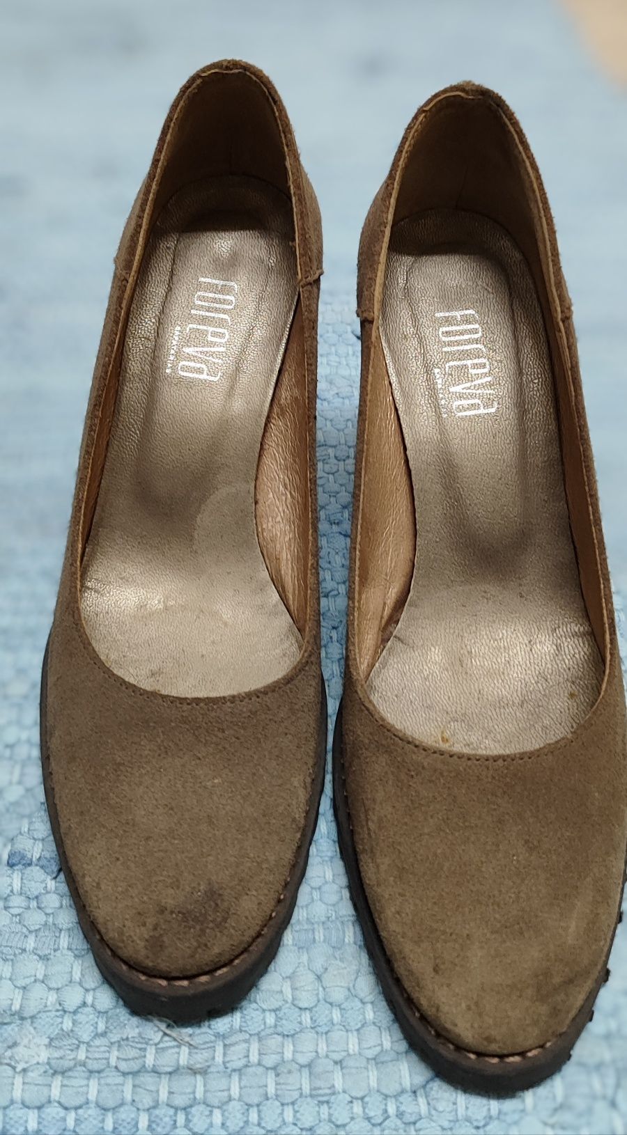 Sapatos de Salto Seaside Camurça 37