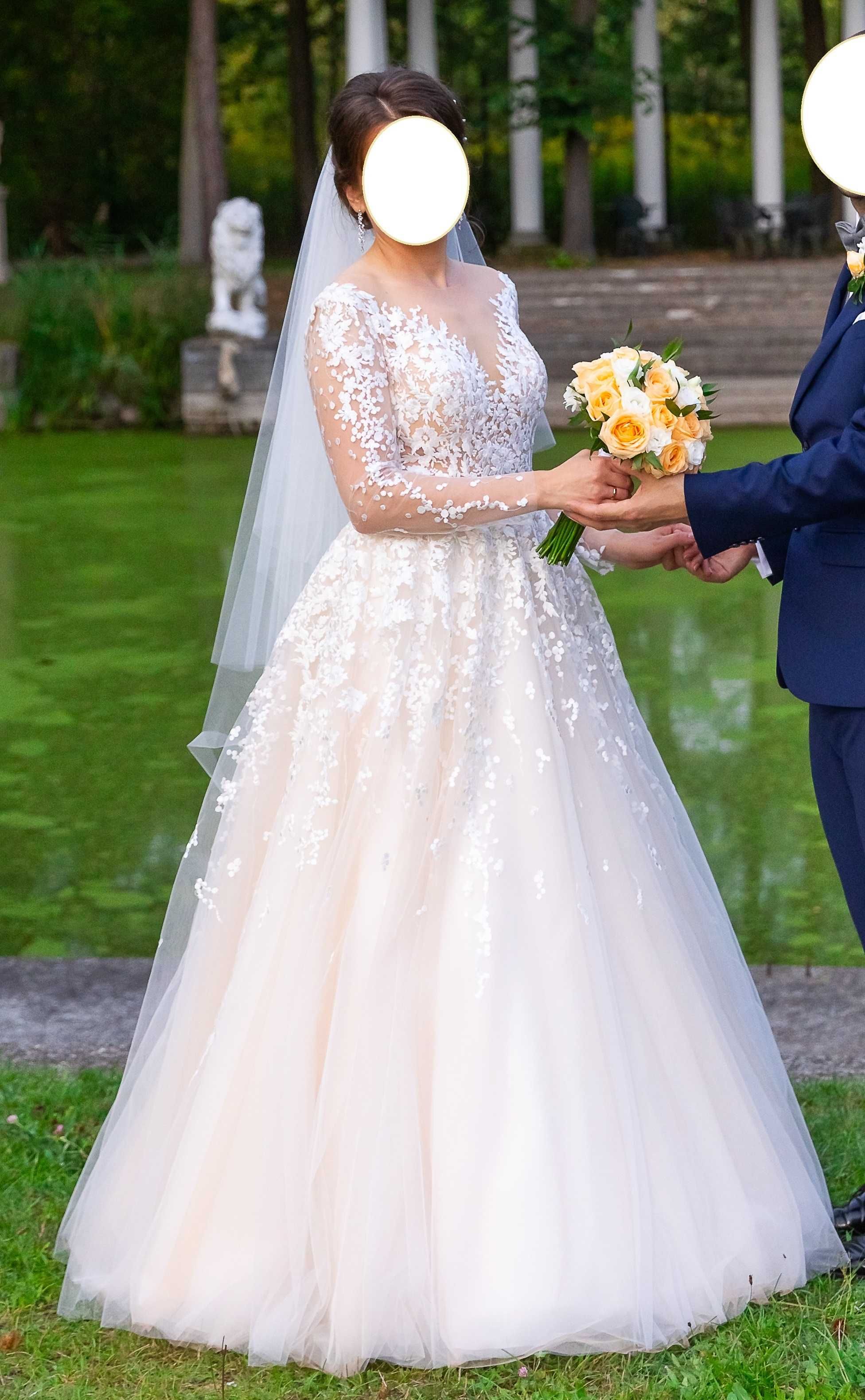 Suknia ślubna Nuria Oksana Mukha Princessa rozm. 38