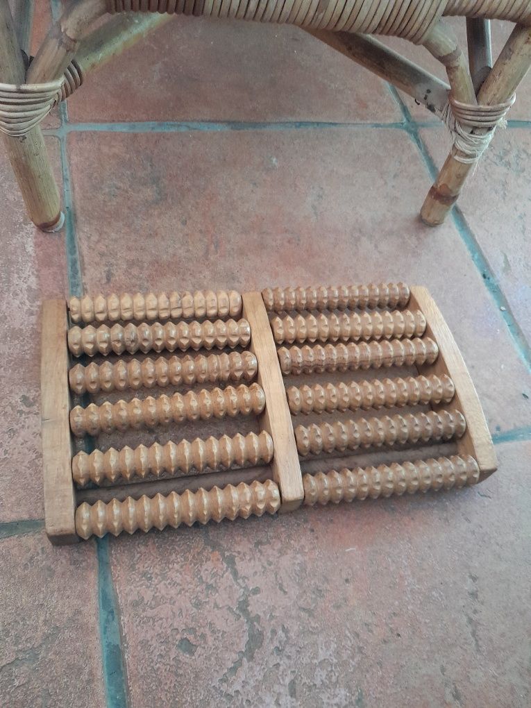 Massajador de pés.