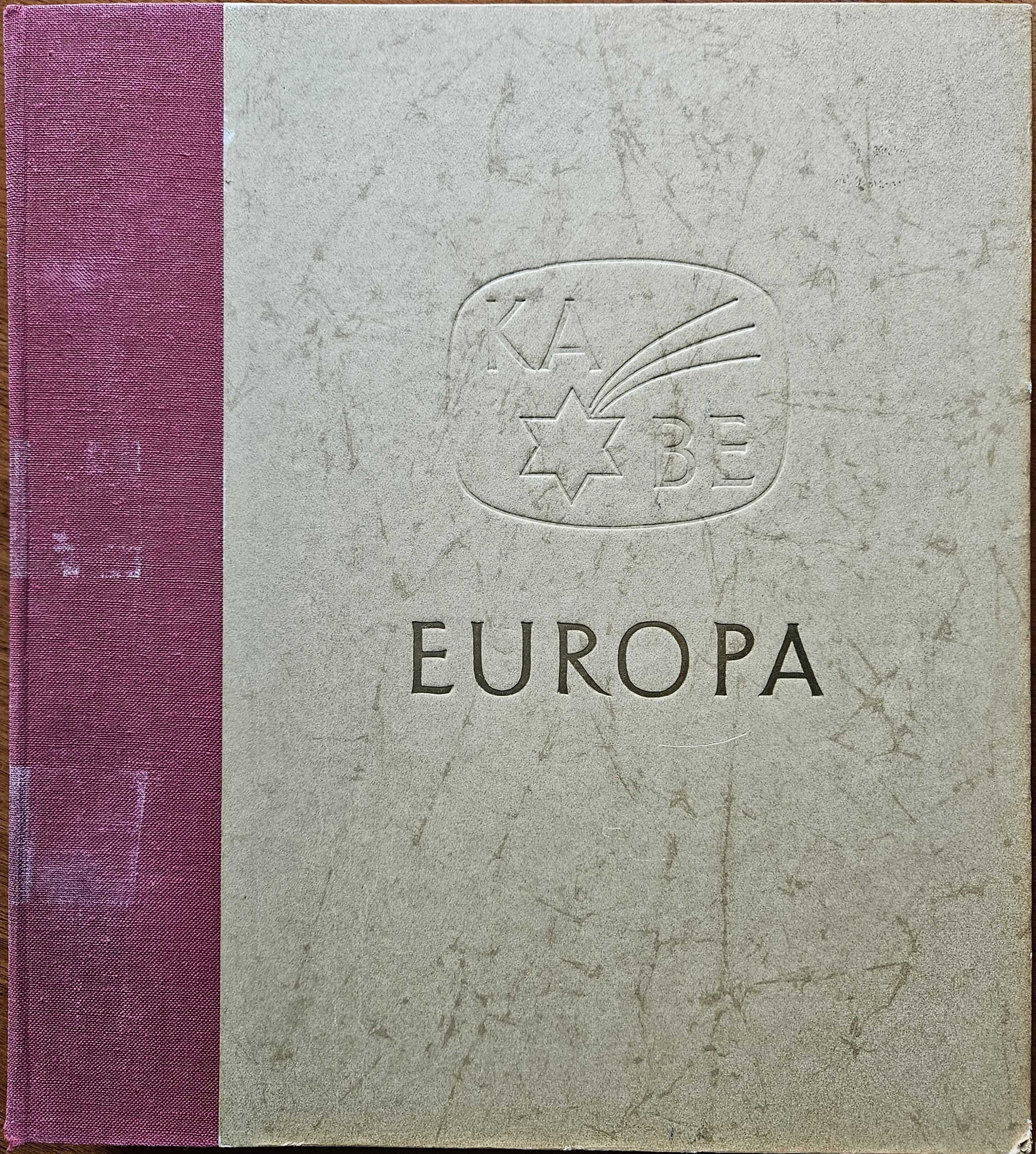 Klaser ze Znaczkami Polska KA-BE Album Zbiór z lat 1968/1976 Komplet