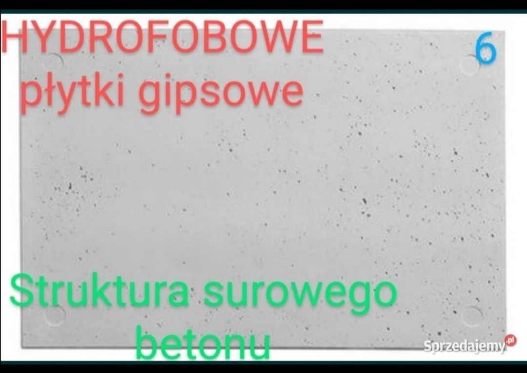 Hydrofobowe płytki gipsowe Tokyo Stones