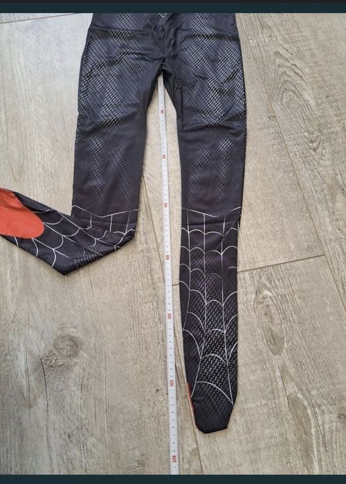 Rozm 122/128 (130) - Kostium Spider-Man - czarny/ czerwony