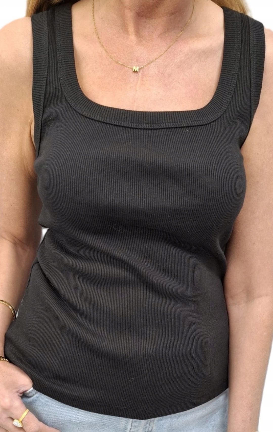 Lemonada Proyect Runway tshirt top prażek bezowy uniwersalny