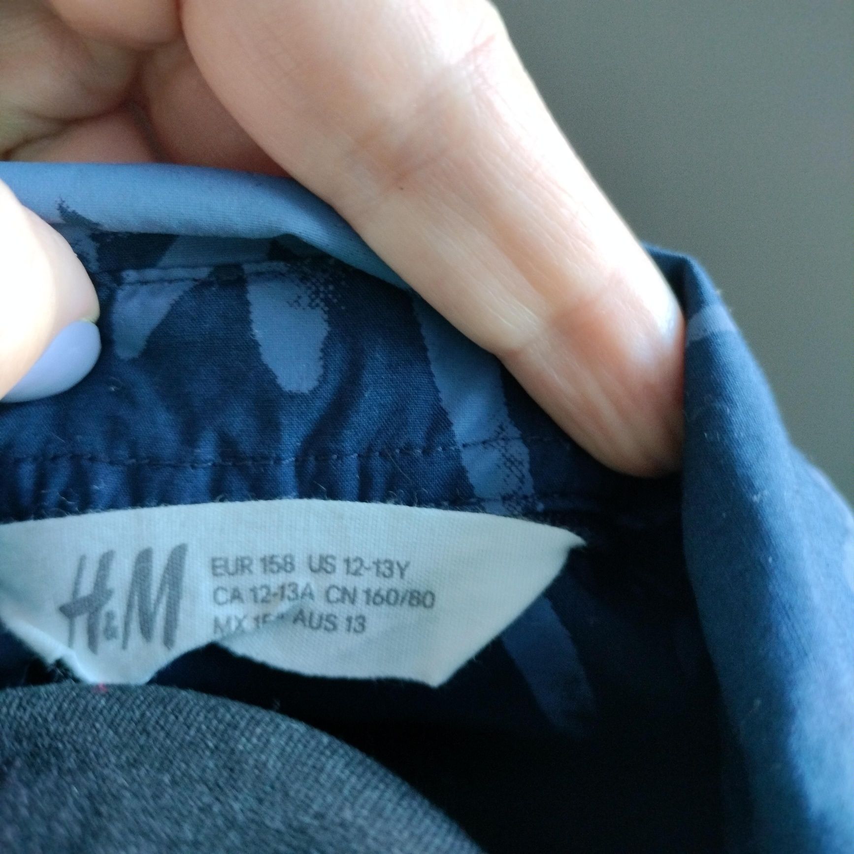 Hawajska Koszula w palmy h&m