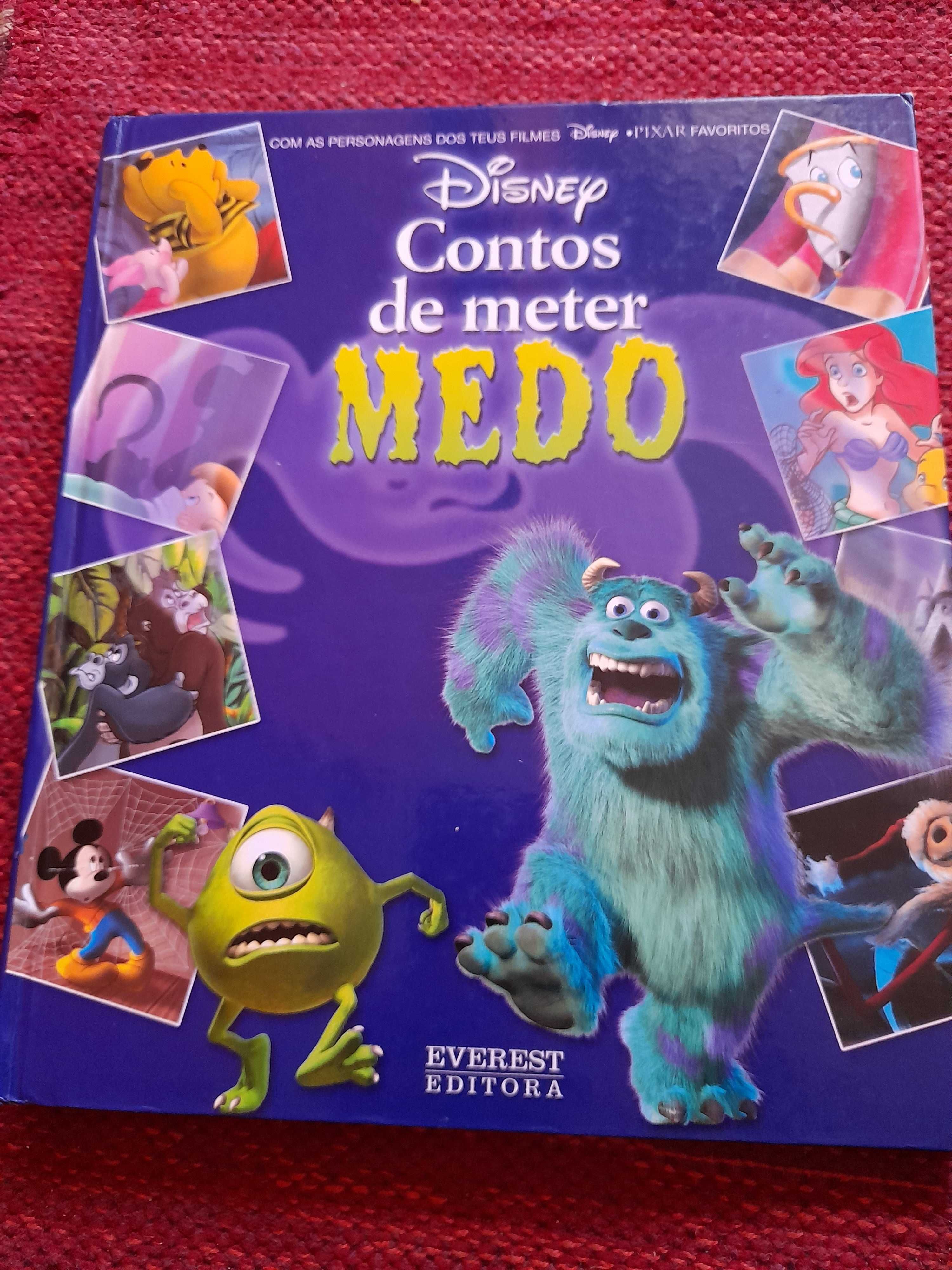 Livro Contos de meter medo da Disney