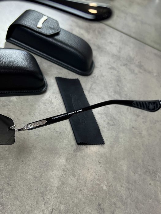 Мужские очки Chrome Hearts темные очки Хром Хартс солнцезащитные g250