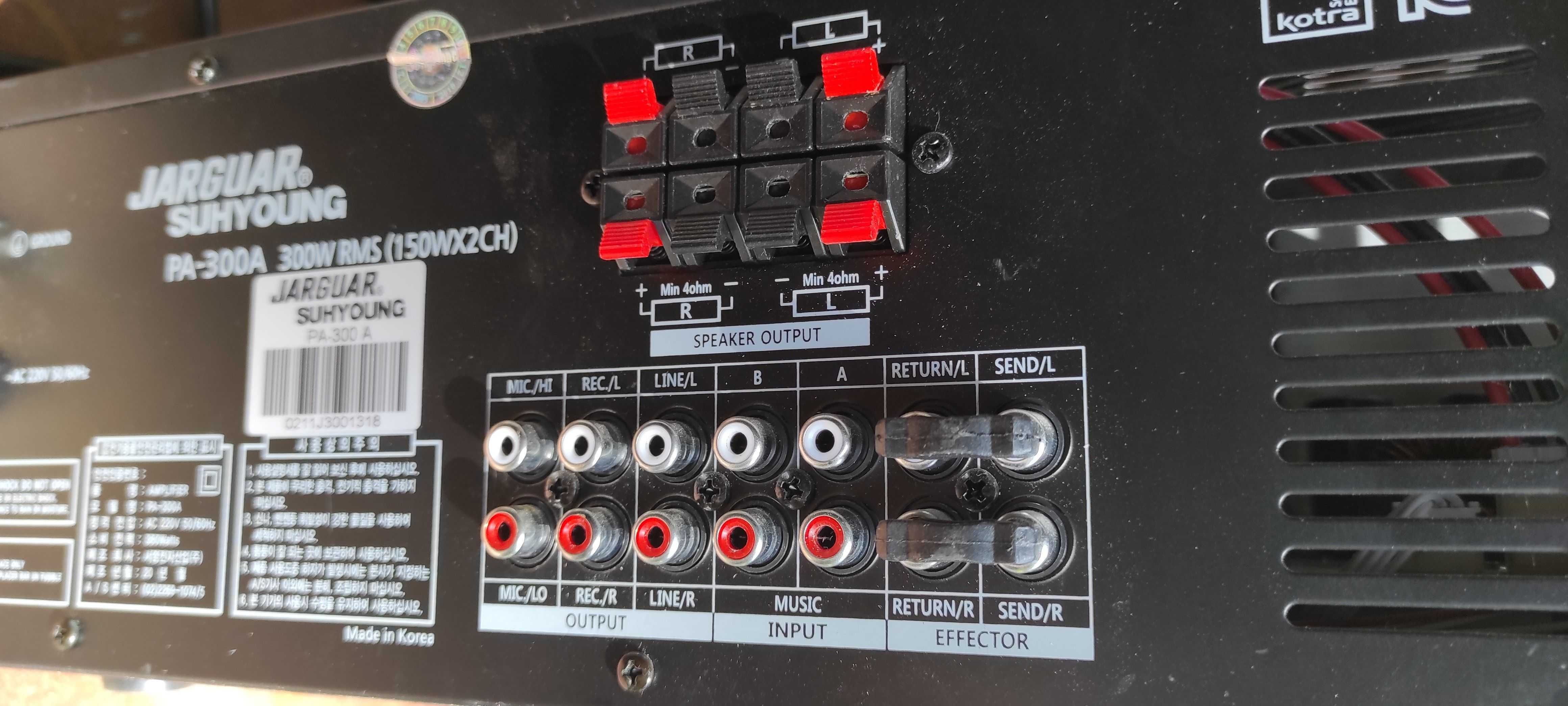 Wzmacniacz z mikserem Jarguar PA-300A