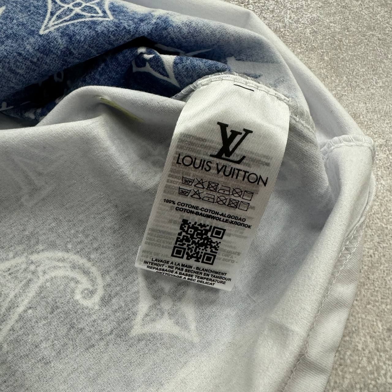 LOUIS VUITTON Мужская белая футболка новой коллекции 2024 LV s m l XL