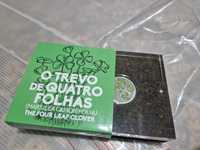 Moedas em proof Trevo de quatro folhas