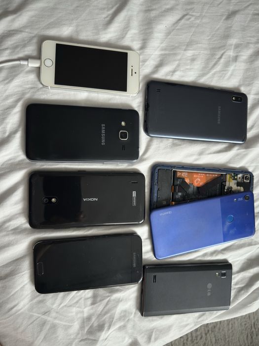 Iphone 6, 6S, Samsung itp Uszkodzone