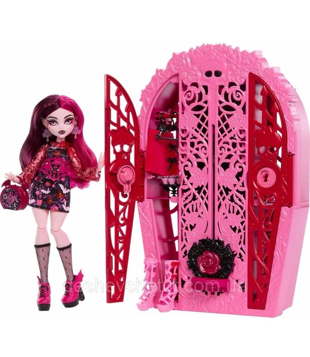 Monster High Skulltimate  Draculaura Монстер Хай Дракулаура Твайла шаф