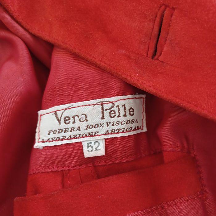 Kurtka skórzana Nuova Firence miękki nubuk L /52 vintage