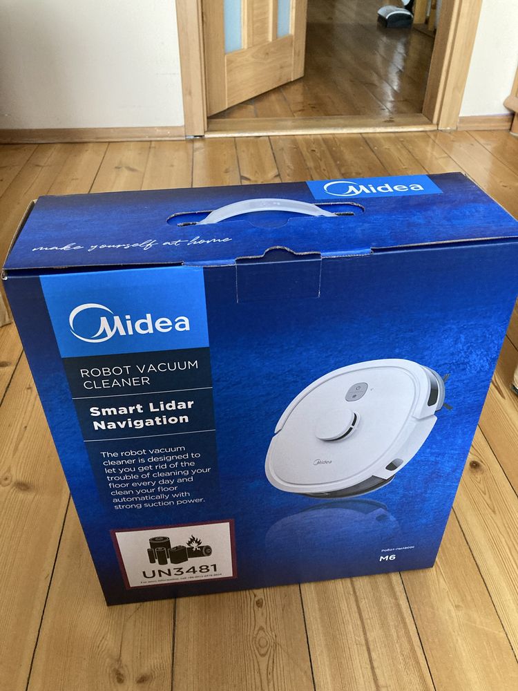 Midea M6 NOWY odkurzacz robot sprzątający LIDAR aplikacja mapowanie