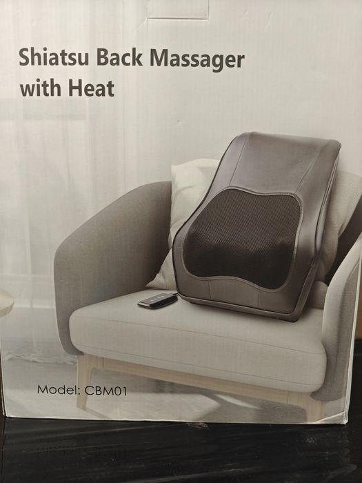masażer pleców Shiatsu z funkcją podgrzewania, model CBM01