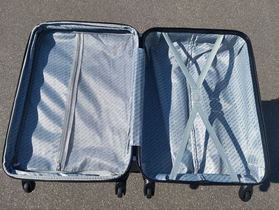 Чемодан с расширением Wings MRH-01 чёрный