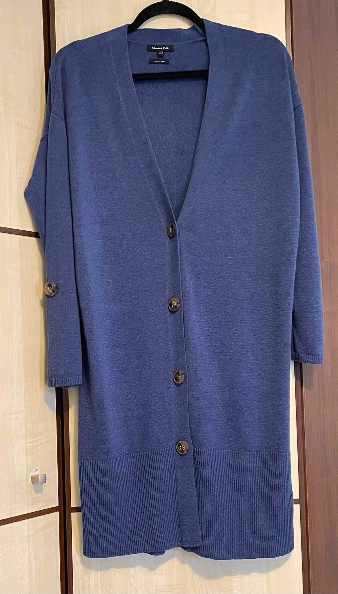 Sweter długi Massimo Dutti.