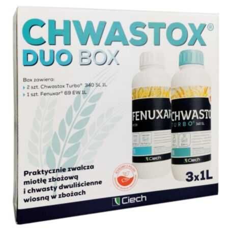 Środek Chwastox Duo Box 3x1L świeża dostawa-CIECH !