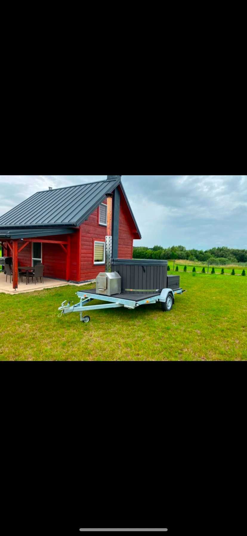 Domek do wynajęcia nad jeziorem - Barszcze - noclegi- balia- jacuzzi