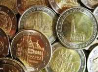 Moedas 2 EURO comemorativas circuladas