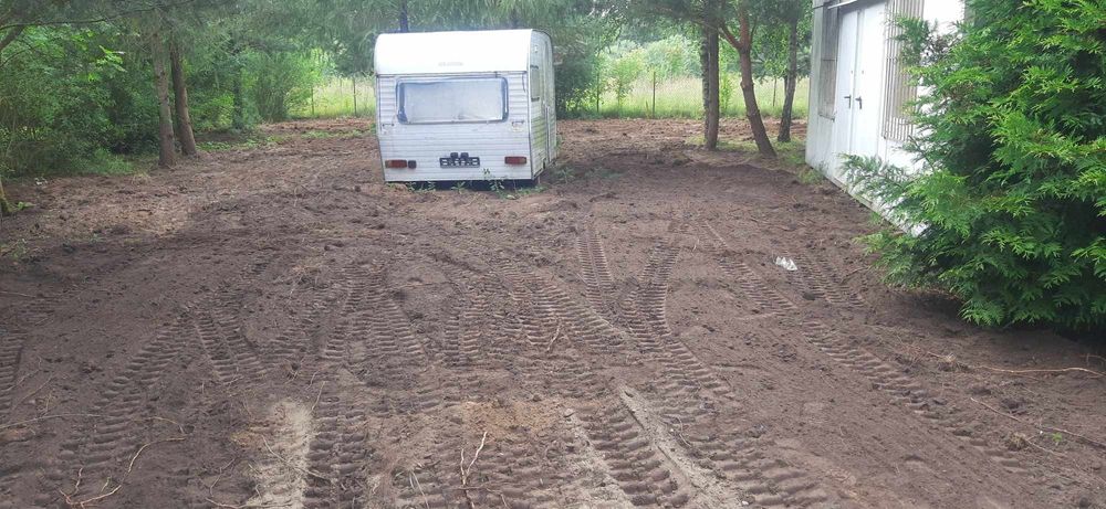 Usługi minikoparka wywrotka laweta kanalizacja szambo polbruk niwelacj