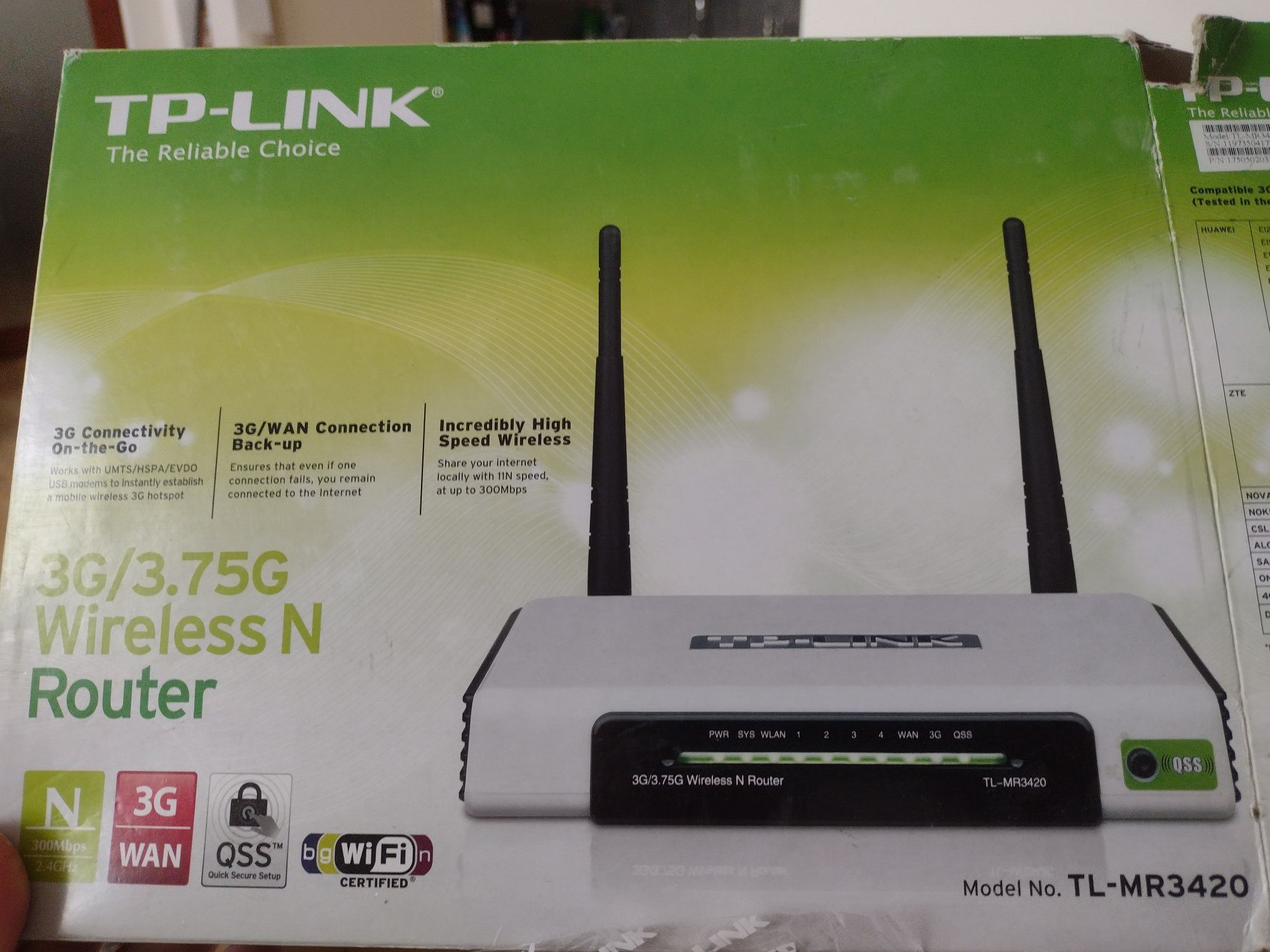 Router TP-LINK TL-MR3420