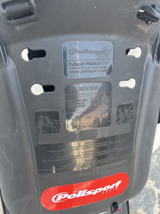 Suporte de bicicleta para bebés