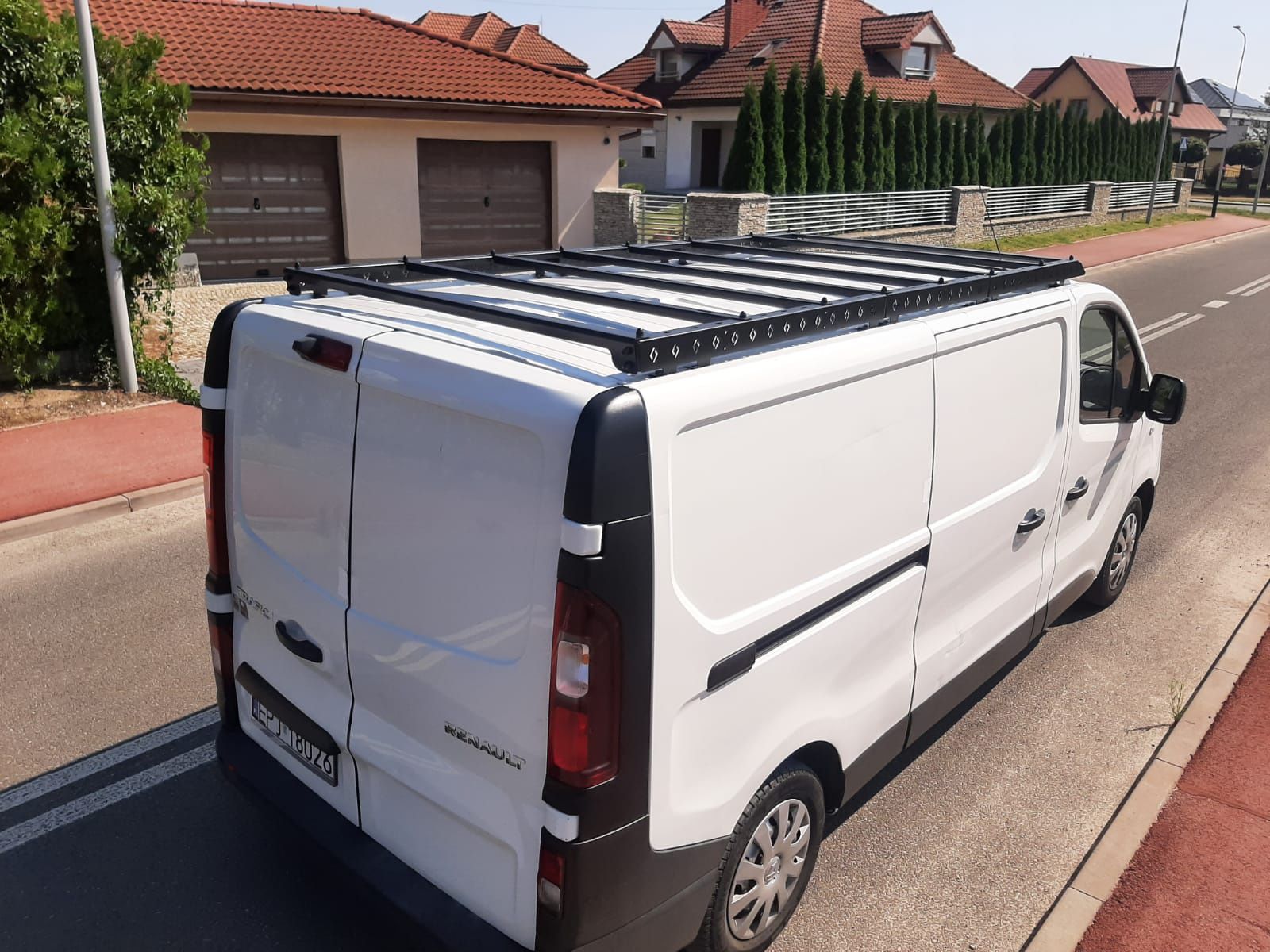 Bagażnik dachowyTrafic Vivaro Talento Primastar kamper namiot dachowy