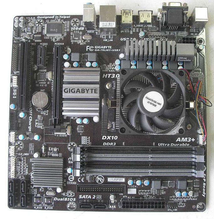 6 ядер! Комплект сокет АМ3+ (AMD FX-6300 + топовая мат.плата)