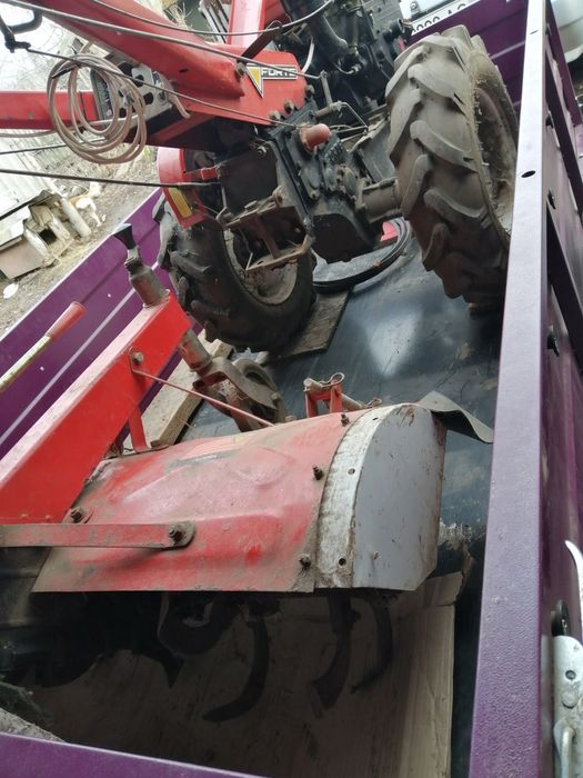 Мотоблок ТЕРМІНОВО Forte SH-81 + плуг + фреза