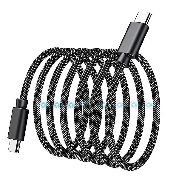 Kabel Choetech XCC-1052, 100W USB-C magnetyczny 1,2m - czarny