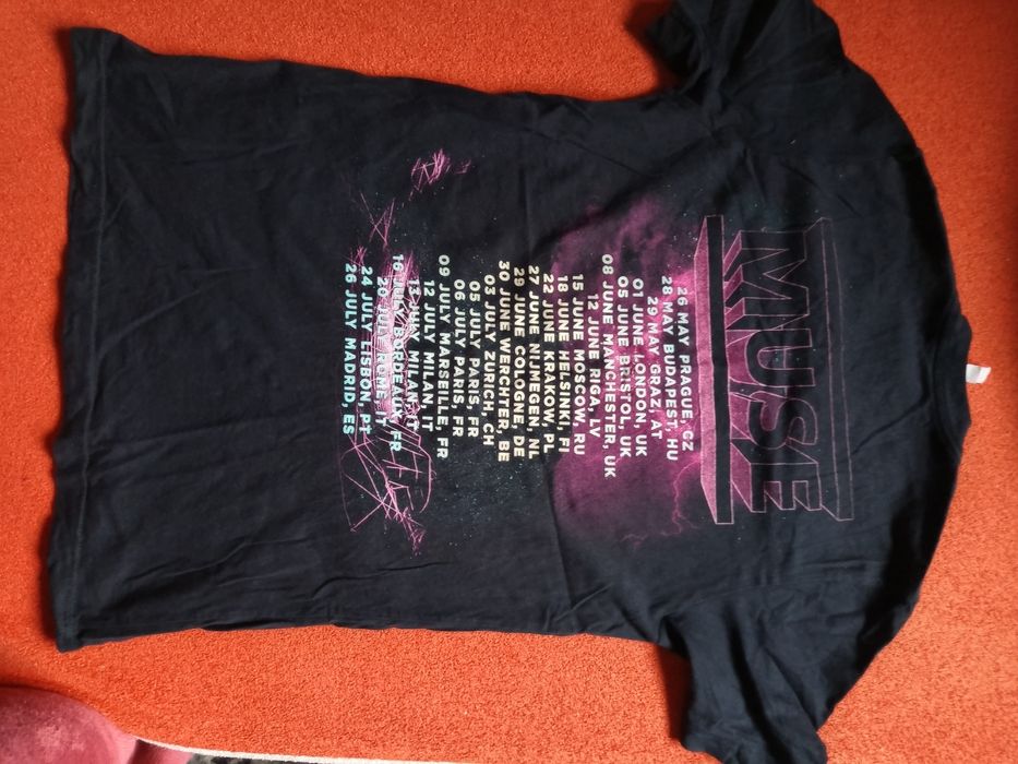 Футболка рок групи muse, альбом Simulation Theory