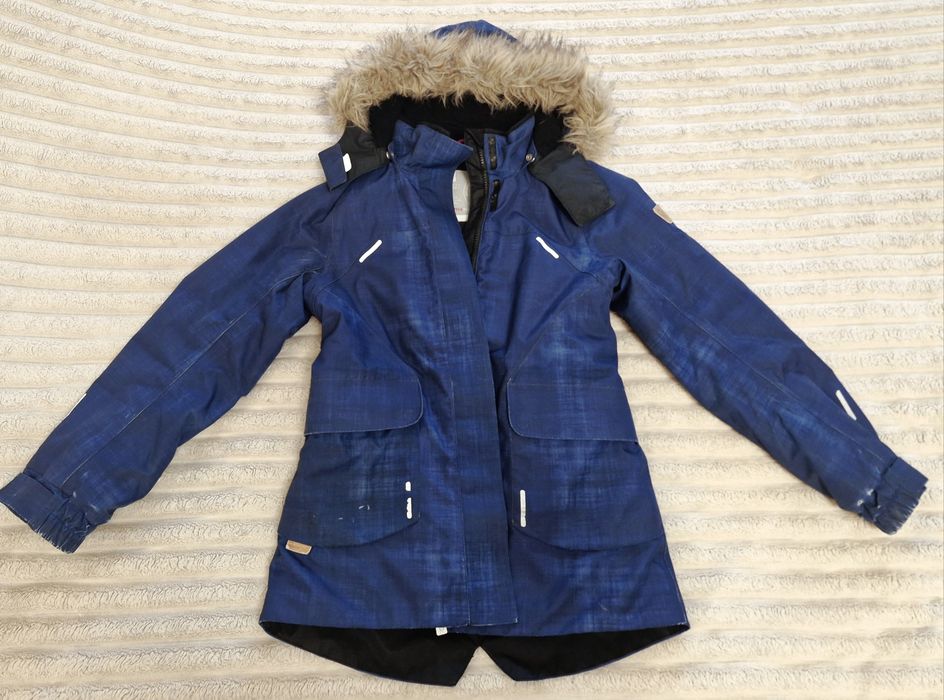 Куртка зимова Reima tec 140 рейма тек курточка зимняя