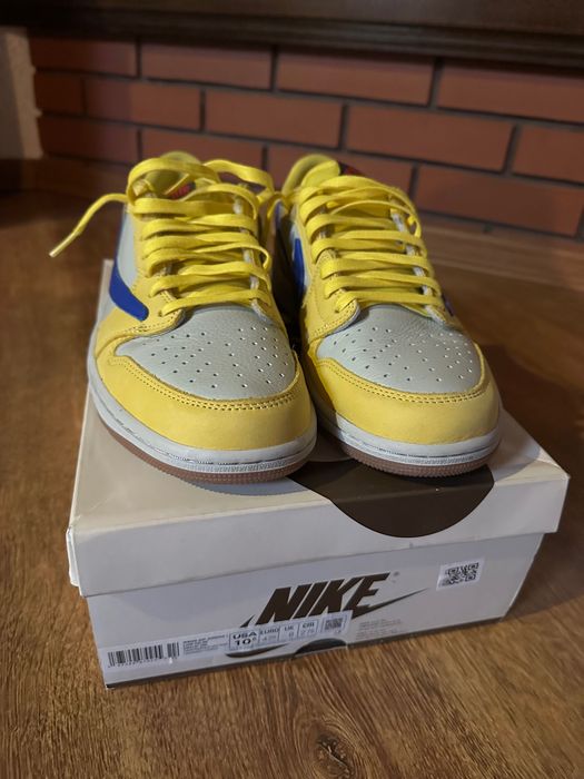 Jordan 1 Low OG SP Travis Scott Canary