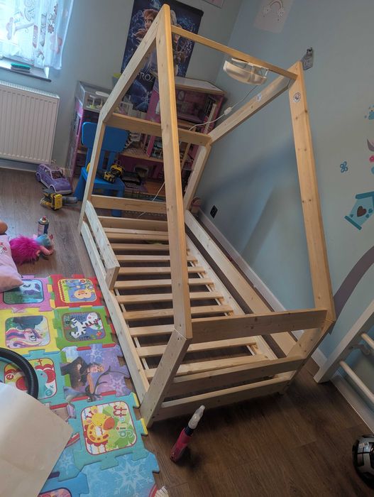 Łóżko + materac 160x80