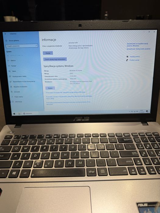 Laptop Asus.